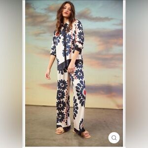 Silk coordinated set